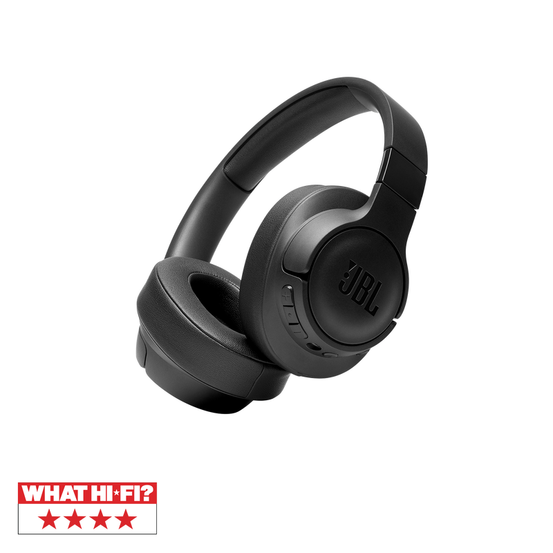 JBL Tune 750BTNC - Black - Wireless Over-Ear ANC Headphones - Hero image number null